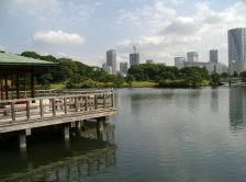 Nakajima-no-ochaya on the pond